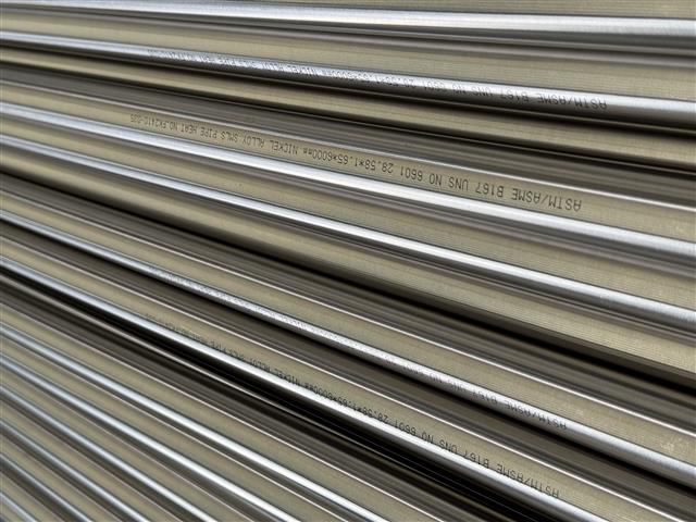 ASTMB167 ASTMB829 Inconel601/UNS N06601/ 2.4851/NCF 601 Seamless Nickel Alloy Steel Pipe 
