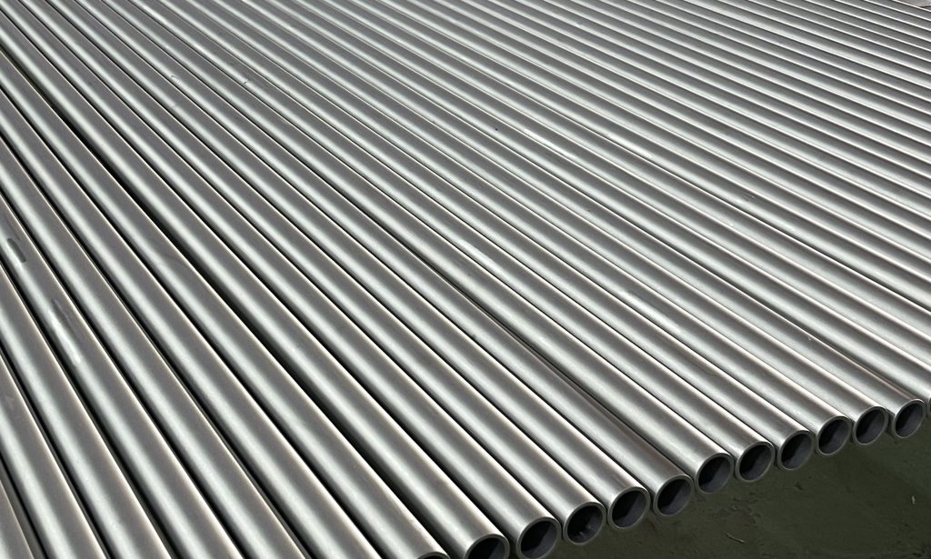 Bunch of Stainless steel Seamless pipe, a durable metal tube product