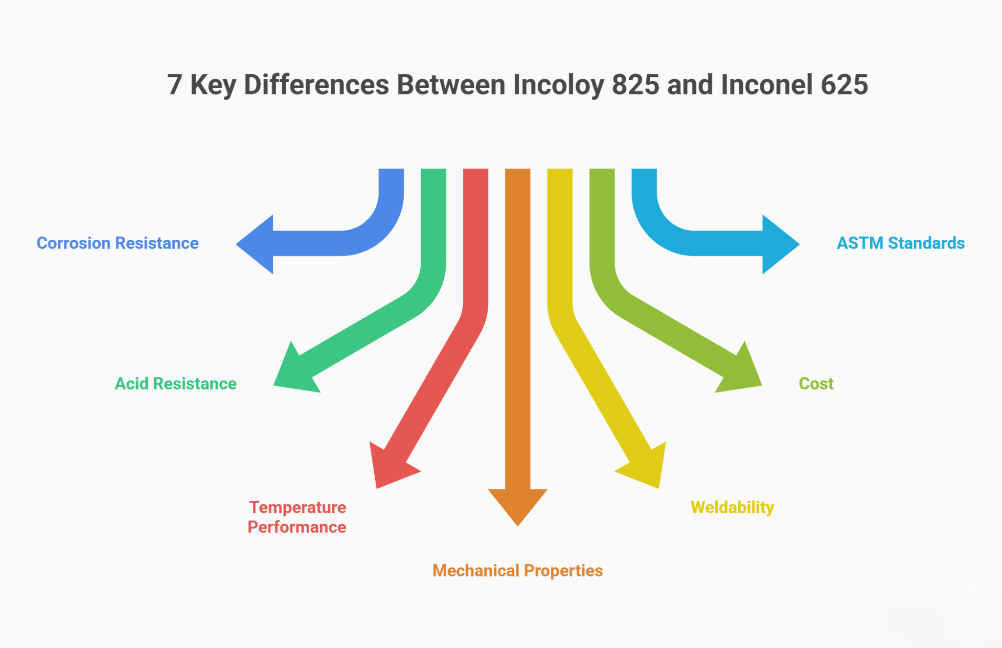 A Detailed Comparison of Incoloy 825 and Inconel 625