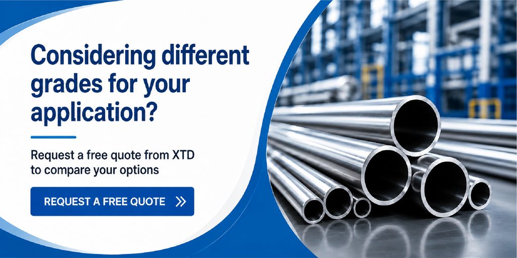Request Quote For SS pipes different grades