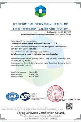 ISO45001:2018 职业健康安全管理体系
